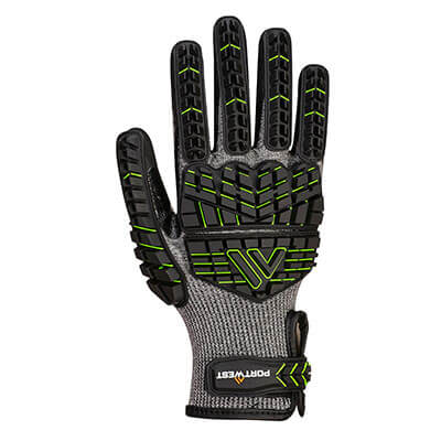 A755 - Impact F15 Nitrile Foam Reinforced G Palm Glove A7