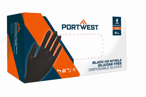 A930 - Portwest Orange HD Disposable Gloves