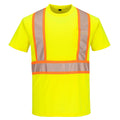 CA112 - Hi-Vis X Back T-Shirt S/S