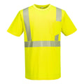 L044 - Hi-Vis Segmented Tape Lightweight T-Shirt S/S