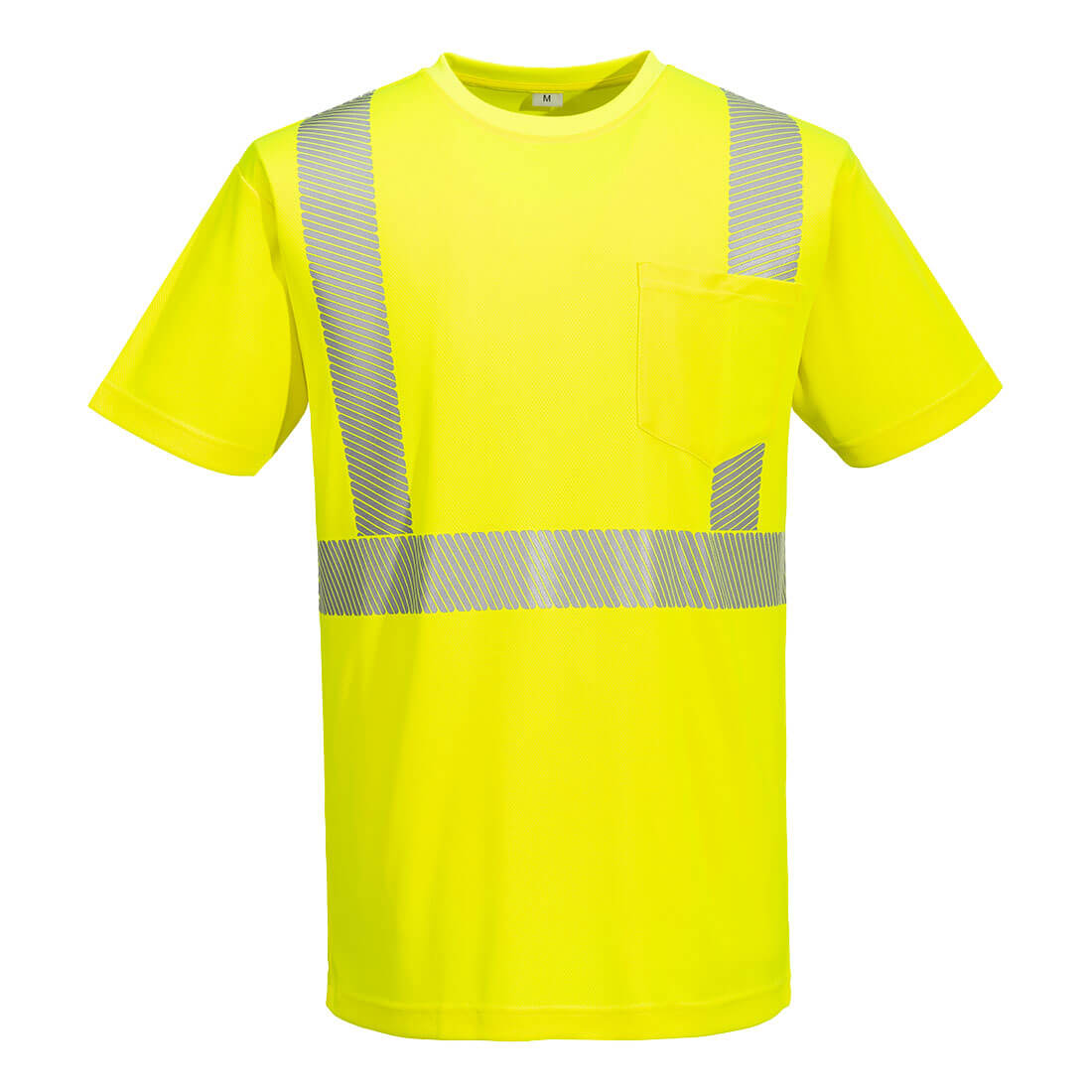 L044 - Hi-Vis Segmented Tape Lightweight T-Shirt S/S