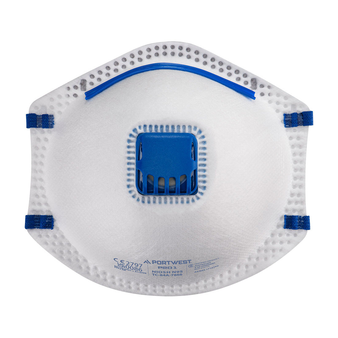 P201 - N95 Valved Cup Respirator (Pk10)