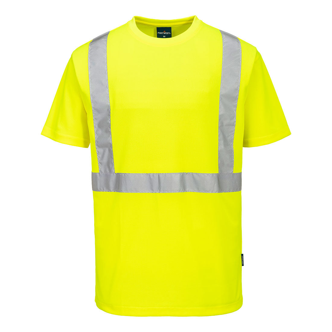 S198 - Hi-Vis Pocketless T-Shirt S/S