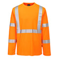 S199 - Hi-Vis Pocketless T-Shirt L/S