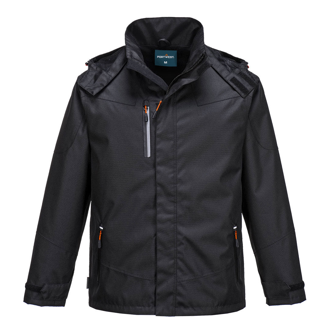S555 - Outcoach Rain Jacket Black