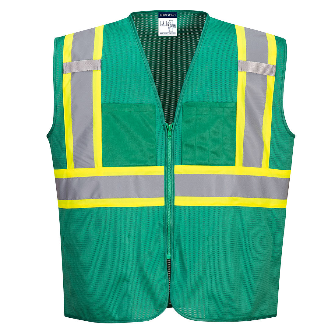 US391 - Iona Plus Enhanced Mesh Zipped Vest