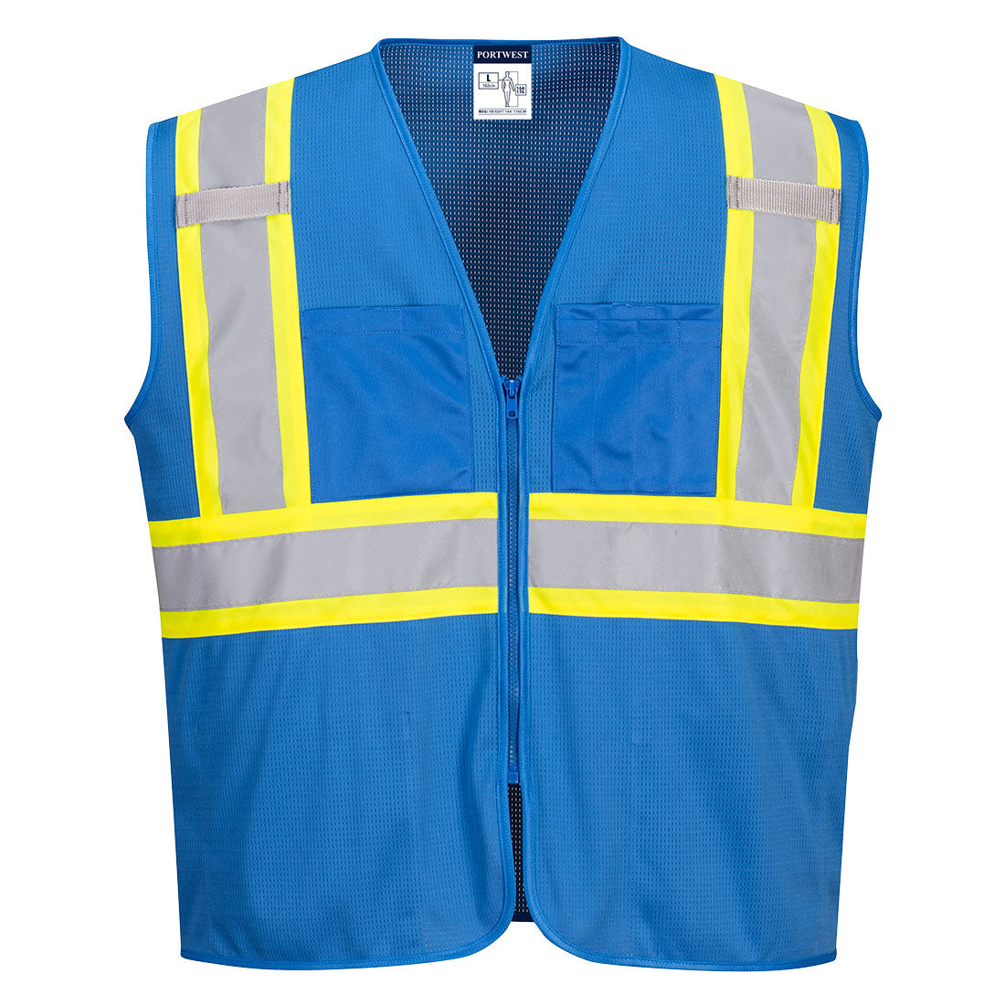 US391 - Iona Plus Enhanced Mesh Zipped Vest