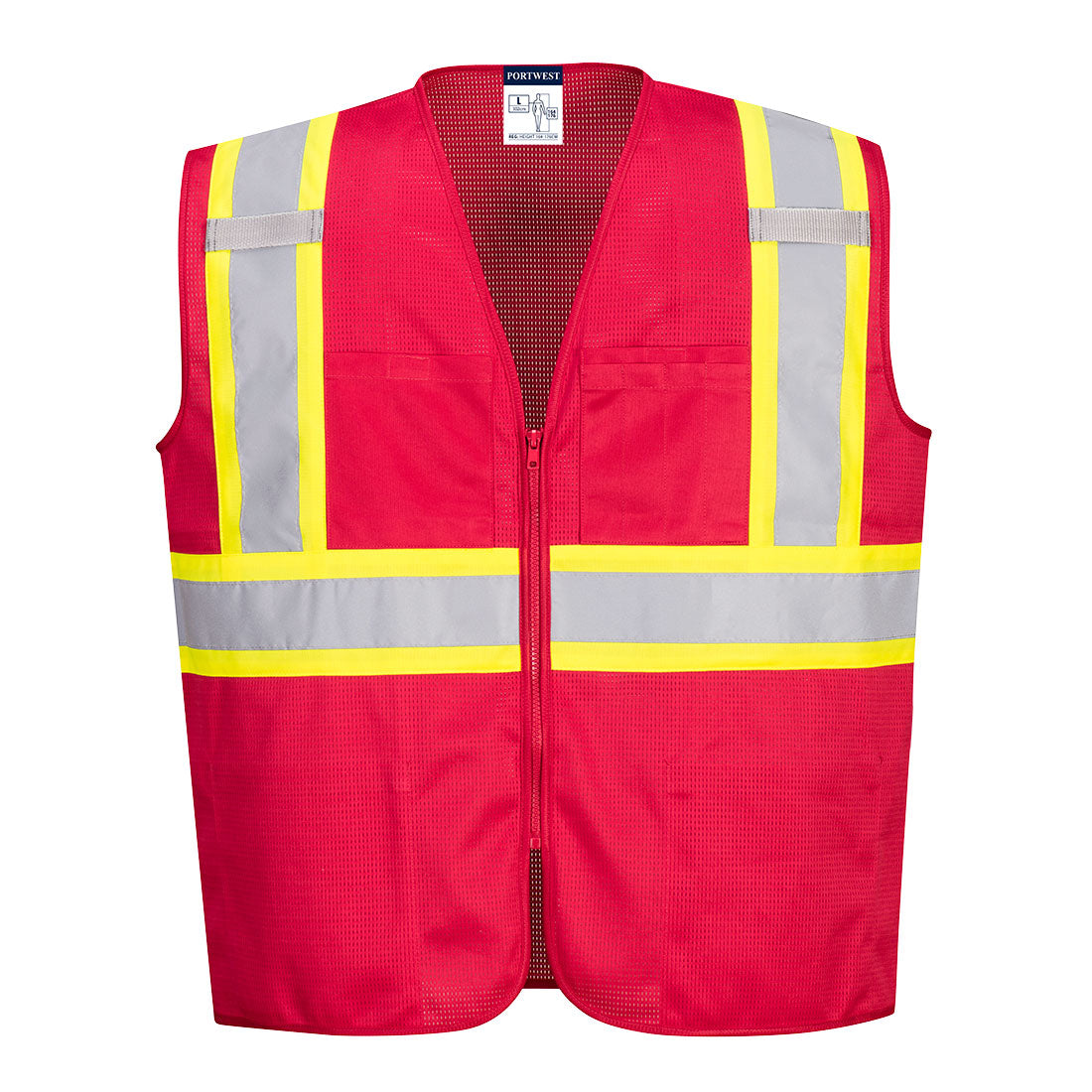 US391 - Iona Plus Enhanced Mesh Zipped Vest