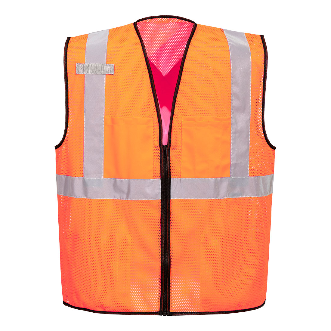 US396 - Tampa Hi-Vis Mesh X-Back Vest